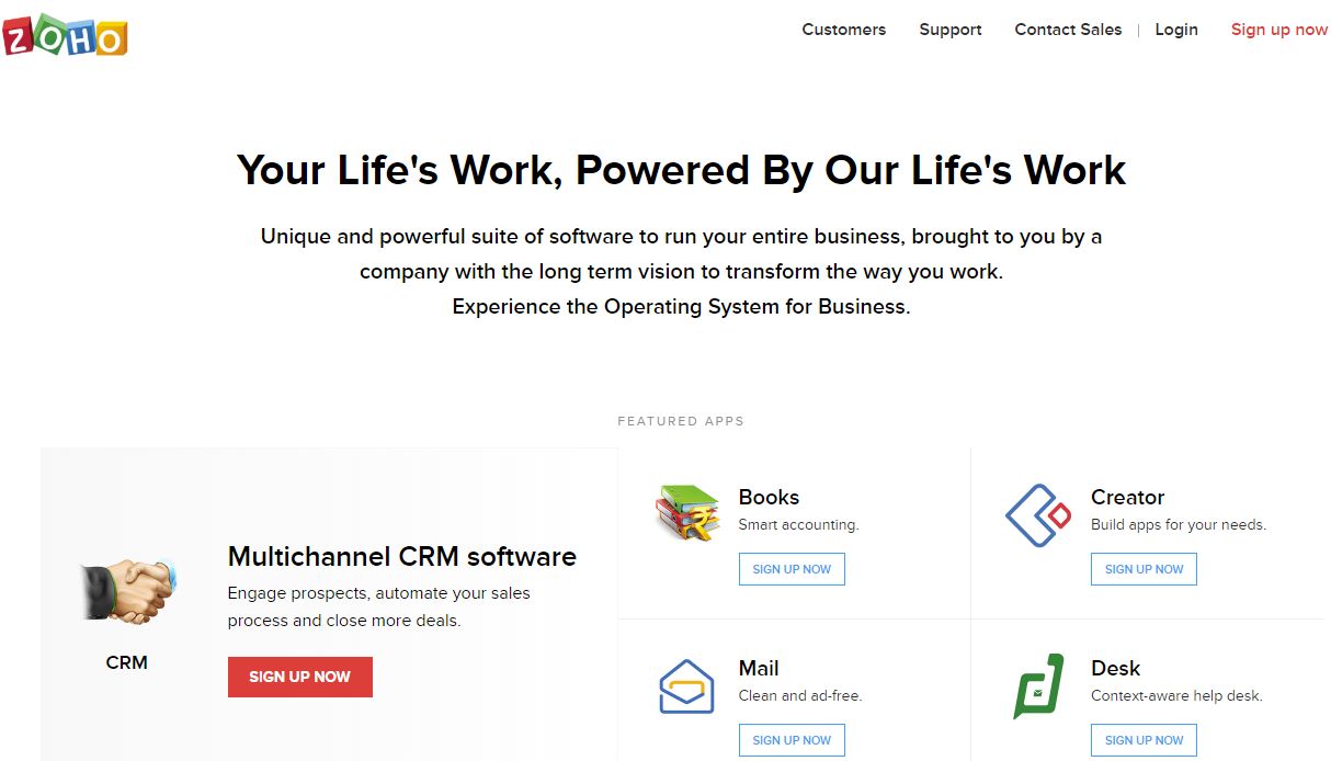 Zoho Invoice
