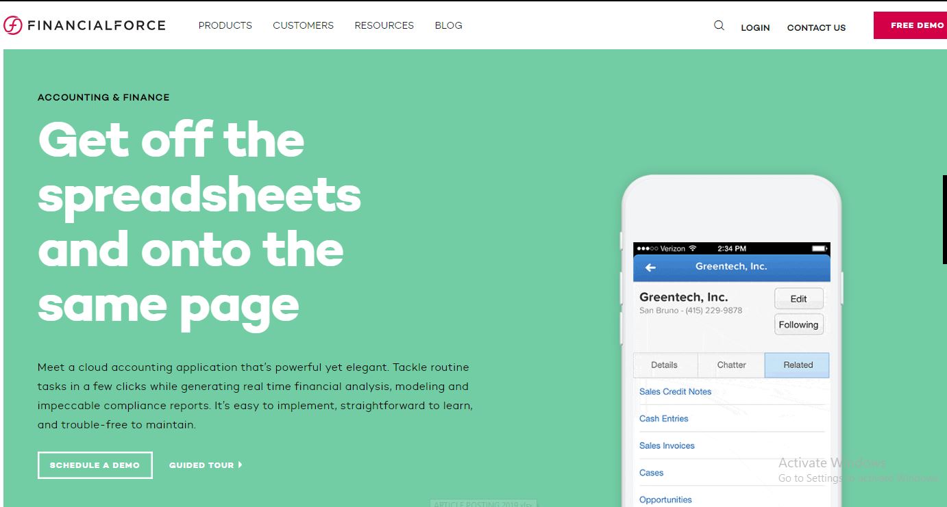FinancialForce Accounting