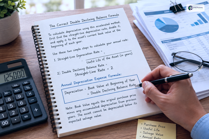 The Correct Double Declining Balance Formula