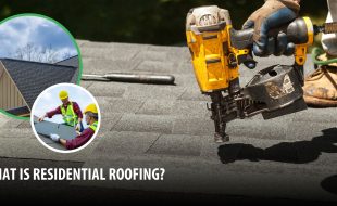 what is residential roofing