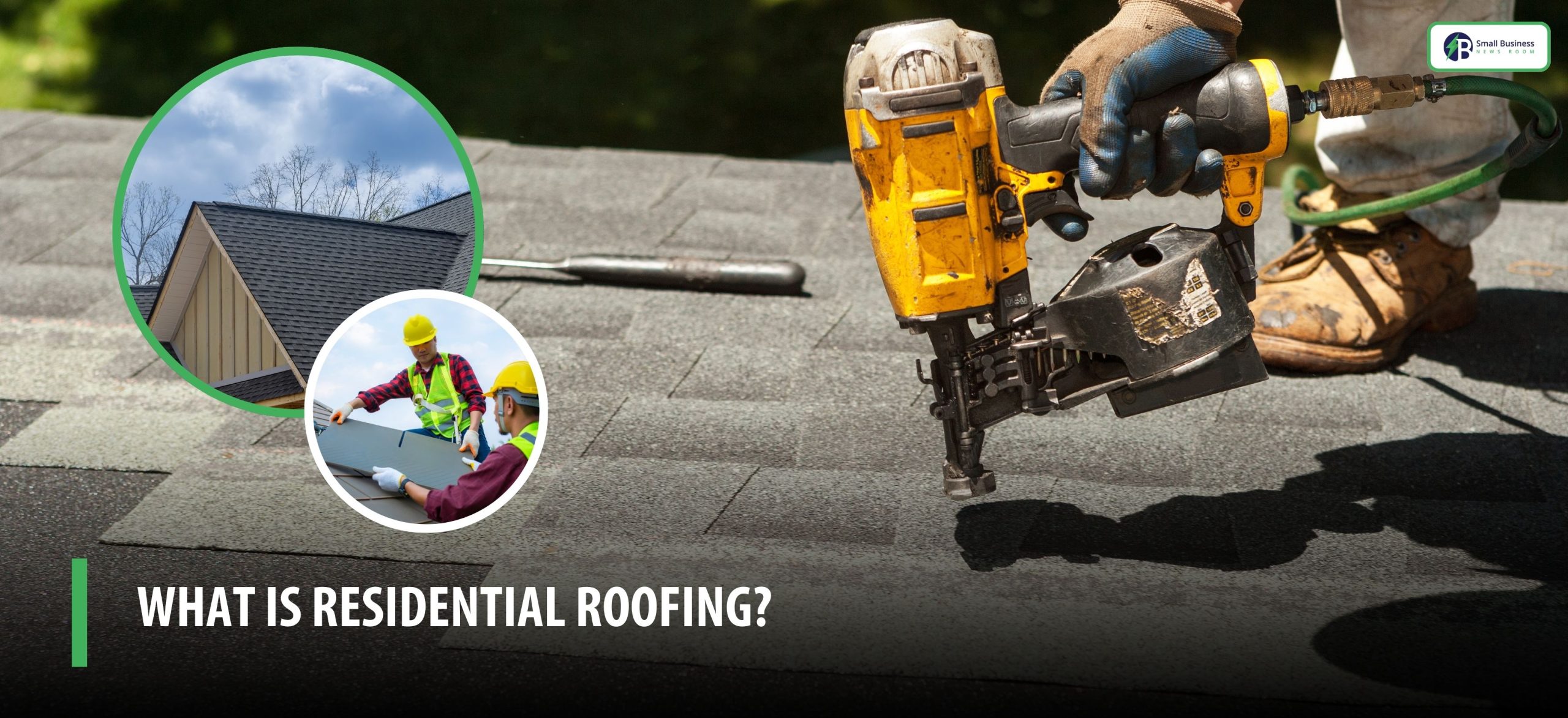 what is residential roofing