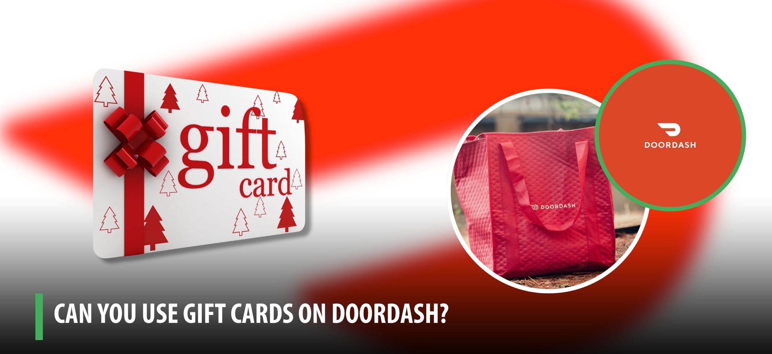 can you use gift cards on DoorDash