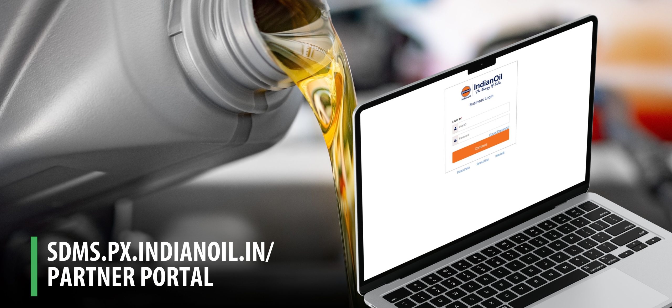 sdms.px.indianoil.inpartner portal