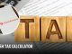 Tax calculator DoorDash