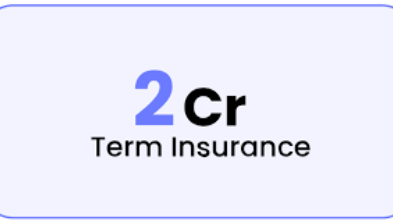 2 crore term insurance