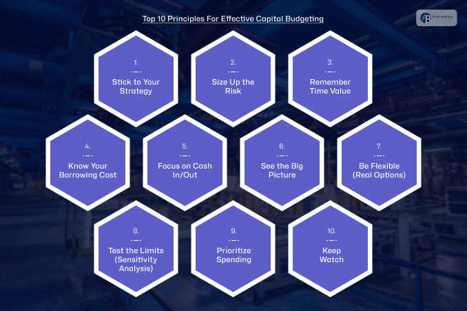 Top 10 Principles For Effective Capital Budgeting