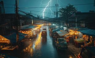 How rain affects outdoor electrical wiring