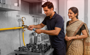 How can i get a new gas pipeline connection? what should i do to make the process easier?