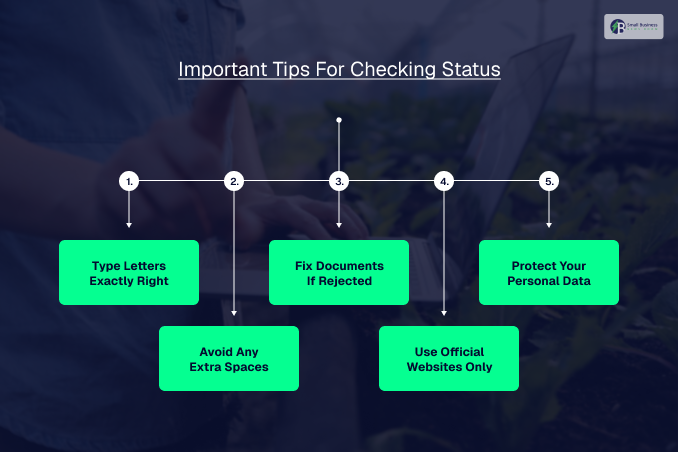 What Are The Important Tips For Checking Status