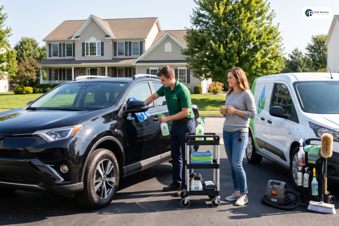 On-Demand Mobile Car Detailing